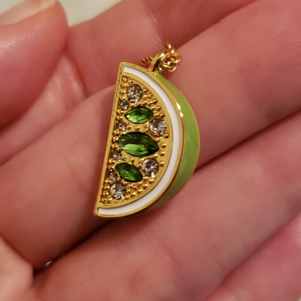 Kate Spade Out of Office Lime Necklace - Picture 5 of 8